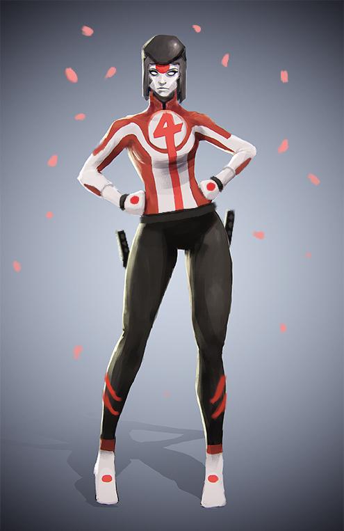 samporask's tweet photo. Less spandex, more like real clothes. I'll probably take it to 3D from here #comiconchallenge http://t.co/96kKv5KsEB