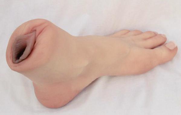 #footfetish fans, thoughts? To me it's a dismembered foot with a hole in the ankle, morbid! It could<a href="/tag/footfetish"class="tags">#footfetish</a>