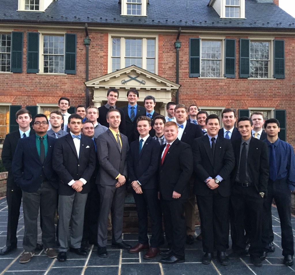 SigmaNuStetson's tweet photo. Congratulations to our 26 new brothers were initiated last night at @SigmaNuHQ #SigmaNu #DeltaMuChapter #LTH http://t.co/aOMpSHMeeW