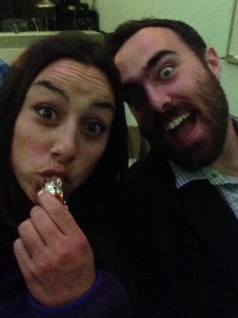 SDlizzyb's tweet photo. Such a great Show Party! Pumped on candy and party favors! #thisisnotagun 👈 @SidestageImprov #comedy http://t.co/A6FoEbNkHX