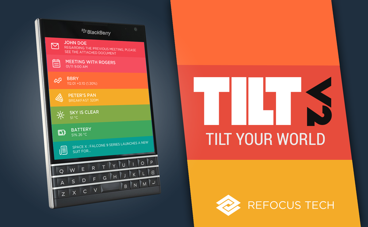 ReFocusTech's tweet photo. Tilt Discussion! Update should roll out in a few days :D Who's excited?
#TeamBlackBerry #TiltBB10 #Update #revamp #bb http://t.co/VH4u6pZ0qJ