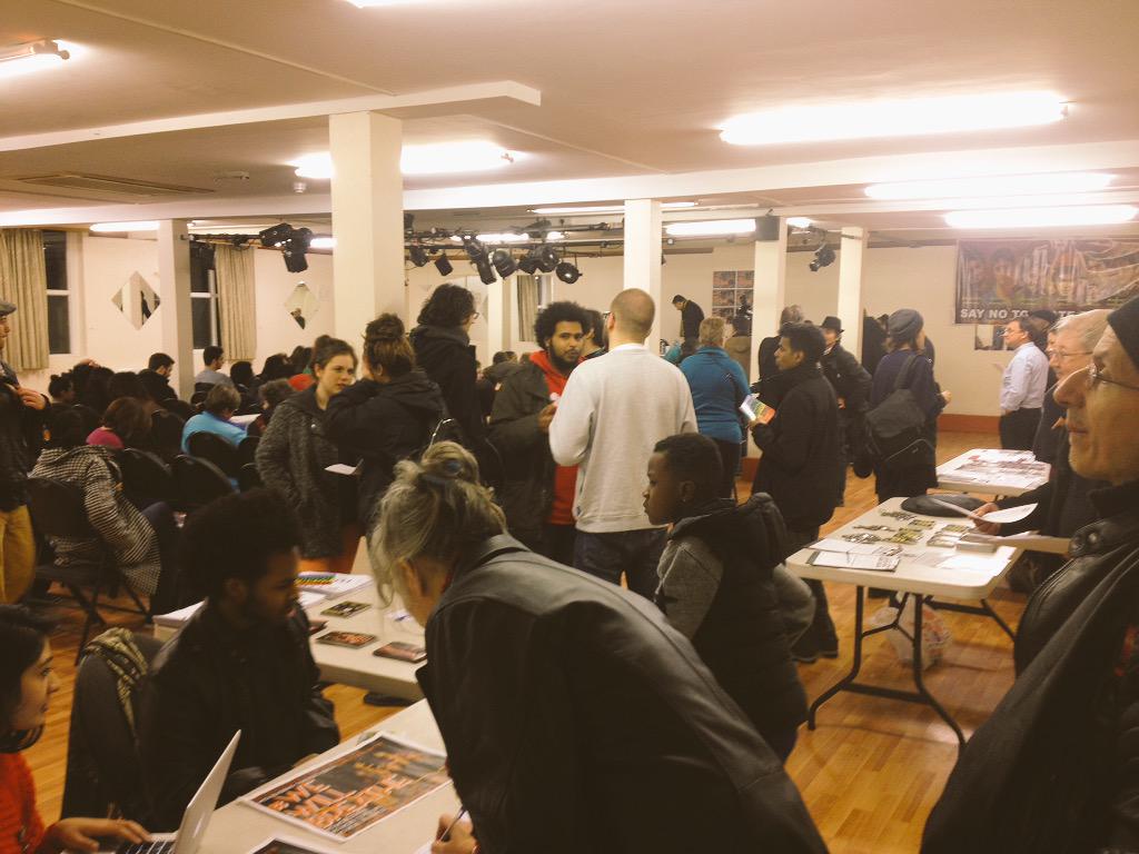 Tottenham leg of the Ferguson Solidarity Tour getting underway! #Tottenham2Ferguson #FergusonSolidarityUK