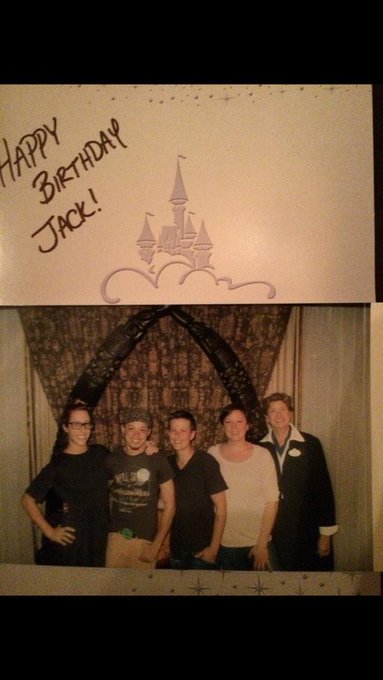 Here's a buncha queers & I being declared "the magical family OTD" at Disneyland & being upgraded to