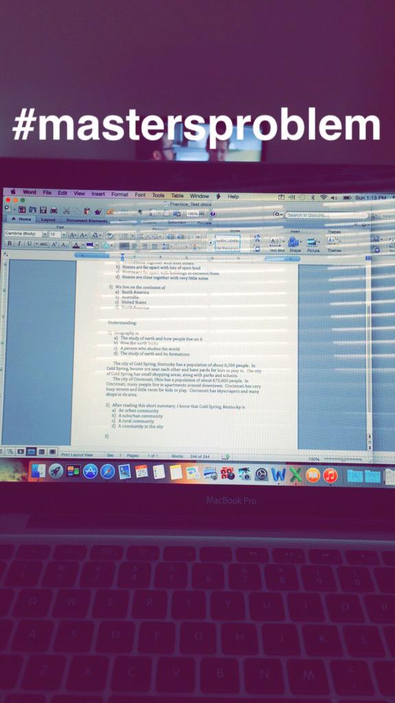 brookecolleen05's tweet image. #mastersproblems #nomotivation