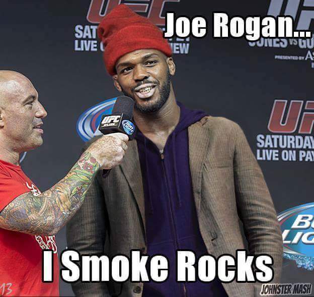 I smoke rocks joe rogan
