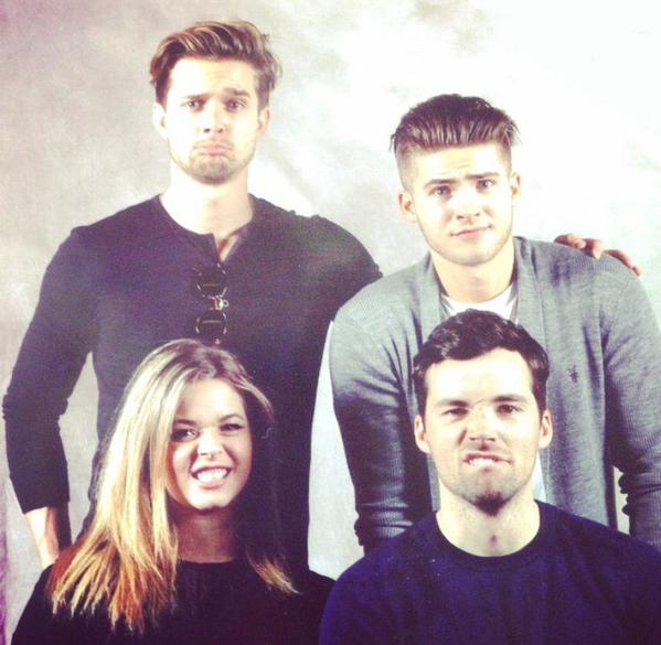 PllSLAT's tweet image. BEST PICTURE EVER!!! @ReallyCody @_Drew_Van_Acker @IANMHARDING @SashaaPieterse &amp;lt;3 #PLLCast