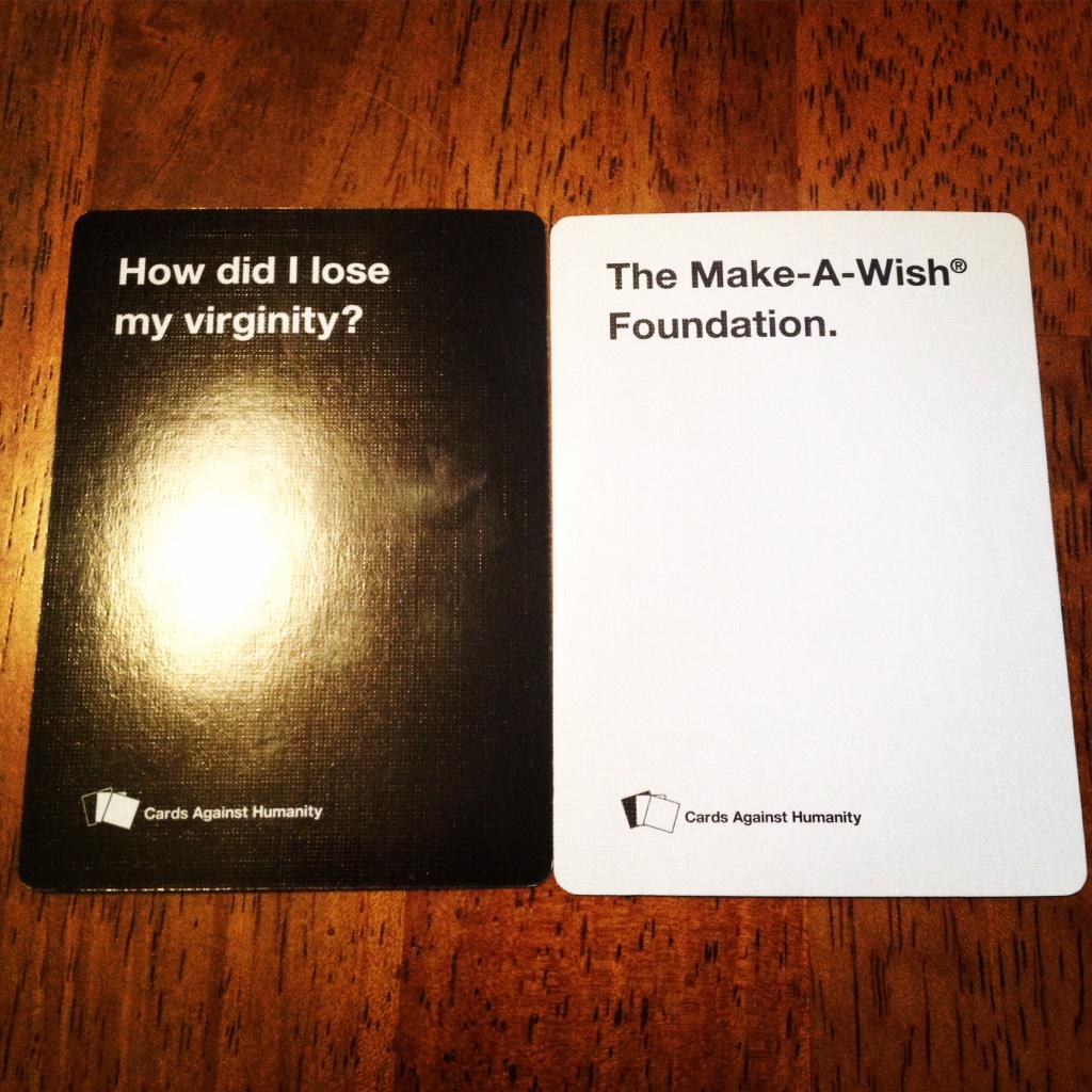CAHCollege's tweet photo. “@Jestatom: So wrong but still hilarious! #CardsAgainstHumanity #CAHCollege #CAHCollege http://t.co/OhBM1oRien”