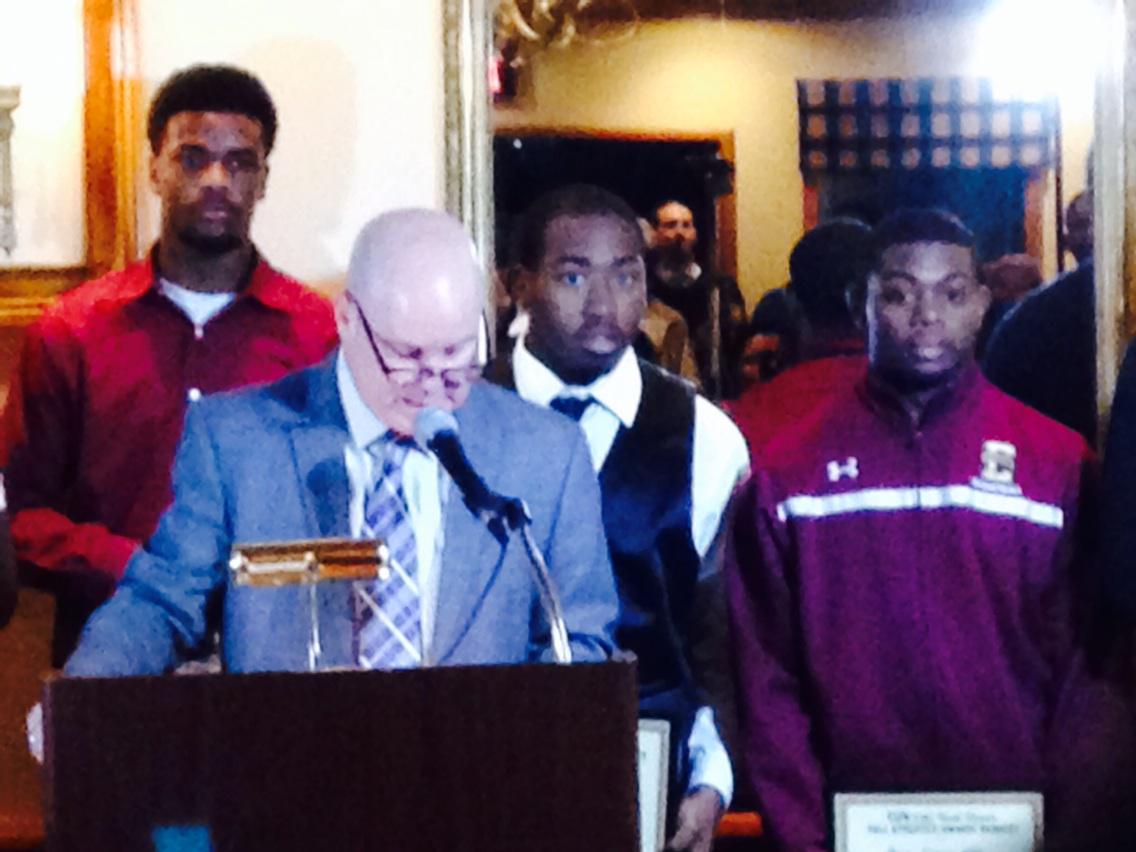 CCRaiderSports's tweet photo. Congrats to RB Dadrian Ellis for being awarded @InTheGameMagFL Super 25 for 2014. #CCRaiderExcellence http://t.co/yg4UbAE9Em