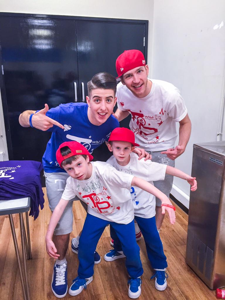 TwistandPulse's tweet photo. Great day at Fuzion Studio Of Performing Arts Keep up the great work guys :) Check out these cool dudes too😎✌️ http://t.co/0rIzq5qXYr