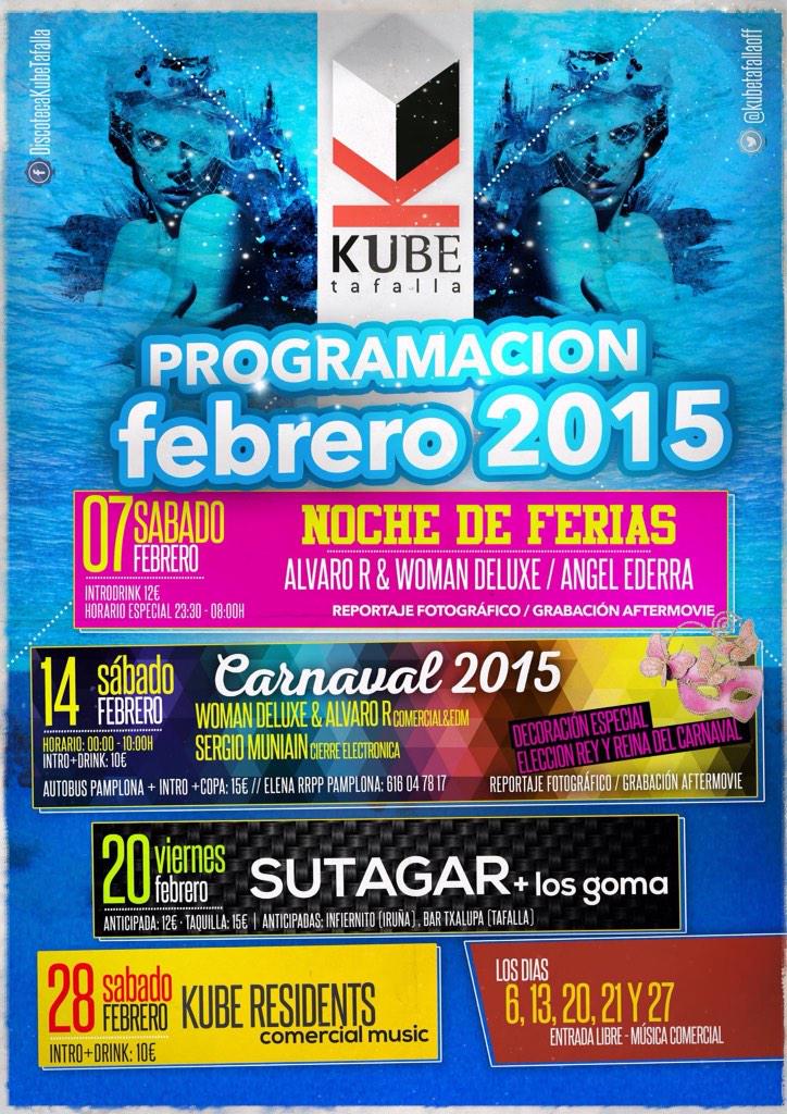 SORTEO 5 Pases /$áb.07 de Febrero/ NOCHE DE FERIAS /ÁLVARO R &amp; WOMAN DELUXE, A.EDERRA-Apertura:23:30 / Haz RT&amp;FOLLOW!