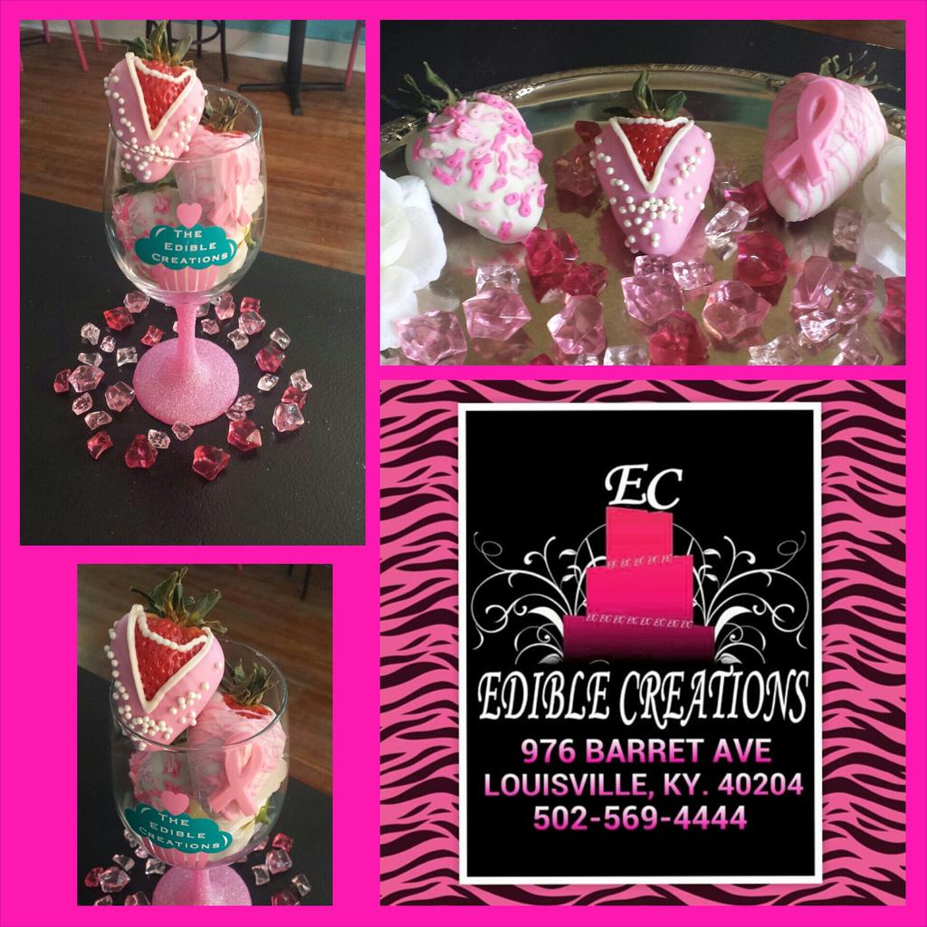 EDIBLEC502's tweet photo. #FUCKCANCER #SAVETHETATAS #PINK #STRAWBERRIES http://t.co/cZjzJUche4