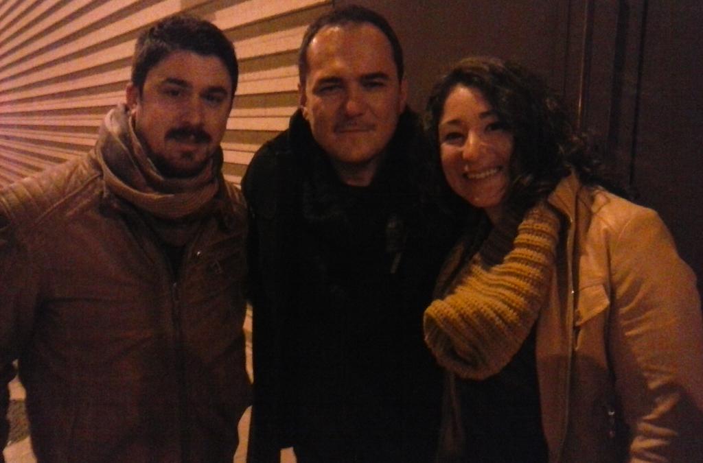 Grande, Ismael!!! Gracias por tu arte. Una noche memorable. No te olvides de Montanejos. Abrazo.<a href="/SerranoIsmael/">Ismael Serrano</a>