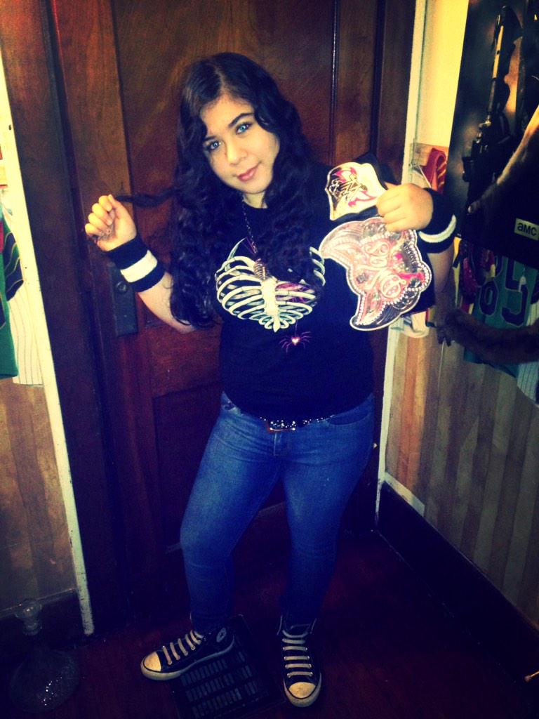 MerluvsBrian411's tweet image. Im already for the #RoyalRumble im rocking all my @WWEAJLee gear i hope your there we AJ fans miss you!!!! 💗💗💗💗