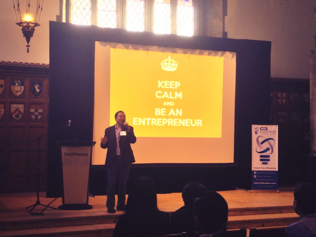 C3Inspire's tweet photo. Great advice from Dr. Joshua Liu from @SeamlessMD!
#C3Conference #C3 #Entrepreneurship http://t.co/4V4C9S1cYk