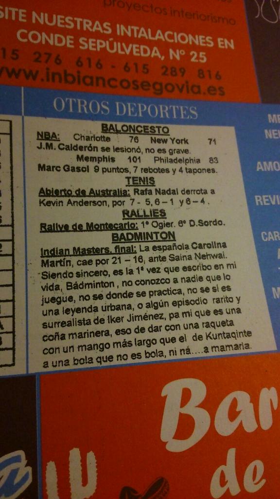 El badminton... B8OSBiKIcAAm9u3