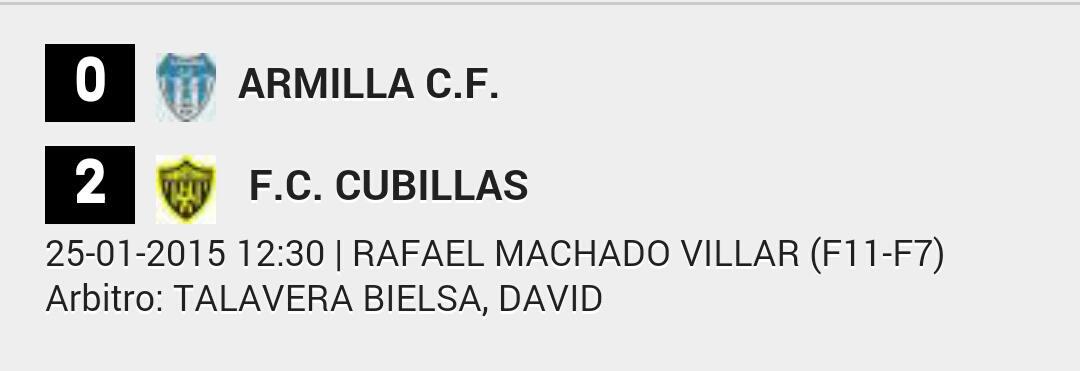 Objetivo cumplido el de hoy, a por el siguiente escalón. <a href="/CFcubillasofc/">FC cubillas oficial</a> <a href="/lapreferente/">lapreferente.com</a> #futboldegranada #victoria