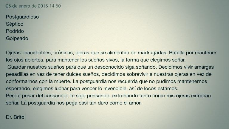 unmediquillo's tweet photo. Postguardia ... [ nuevo poema en prosa] http://t.co/KiyTCuqsM6