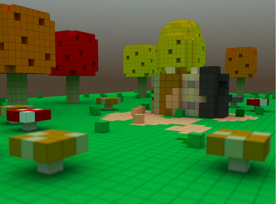 Optional wireframe overlay. Must have. Check.