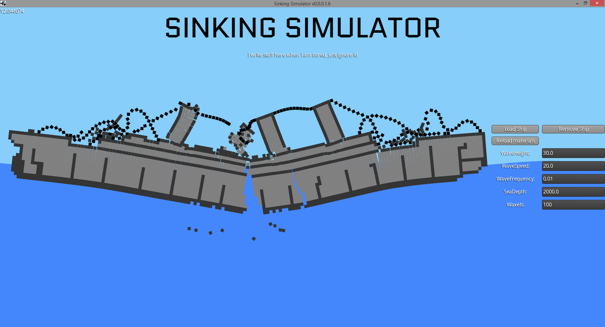 ShipSandbox's tweet photo. Destructiblity gone right! #LibGDX #Box2D #SinkingSimulator #SoftBodyPhysics #IndieDev http://t.co/RUfNrOaF1t