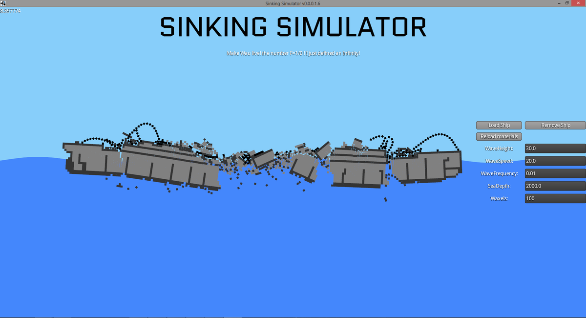 ShipSandbox's tweet photo. Destructiblity gone right! #LibGDX #Box2D #SinkingSimulator #SoftBodyPhysics #IndieDev http://t.co/RUfNrOaF1t