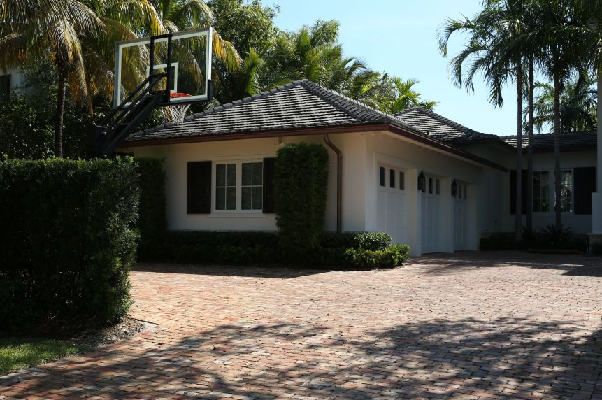 Those pavers really make that basketball court pop. bit.ly/1xuawmG