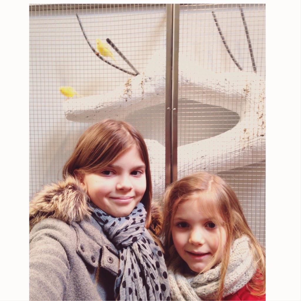 Flo_dim's tweet image. @Flo_dim: @MADD_Bordeaux 
Un selfie devant les canaris !! 2ème! 🐤
Elise &amp;amp; Marie!