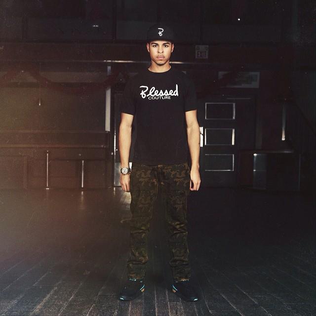 BlessedCouture's tweet photo. Blessed | Black x White Classic Tee http://t.co/v95QB8hwkC