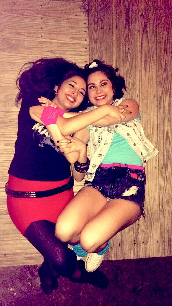 makayylaapaige's tweet photo. Had a blast partying in the 1980's with you littleπ #19ADPi #AwkwardArms #Ohwellπ http://t.co/1OLo61GiEe