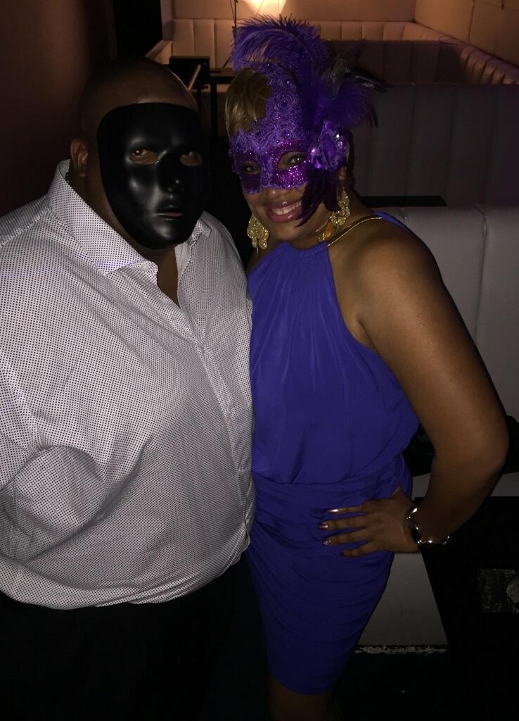 Chef Derek LaCaze w/ Ms Red