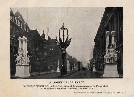 Selfridges's tweet image. #MrSelfridge promised soldiers' their jobs back after war. When armistice was signed 1000 men returned to the store