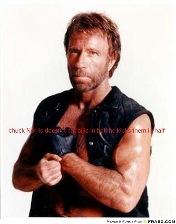 6Gun5star's tweet photo. Chuck norris doesn't play so neither do we @thenny11 @kgbond0007 #SprintSE http://t.co/tgDHUnfIPH