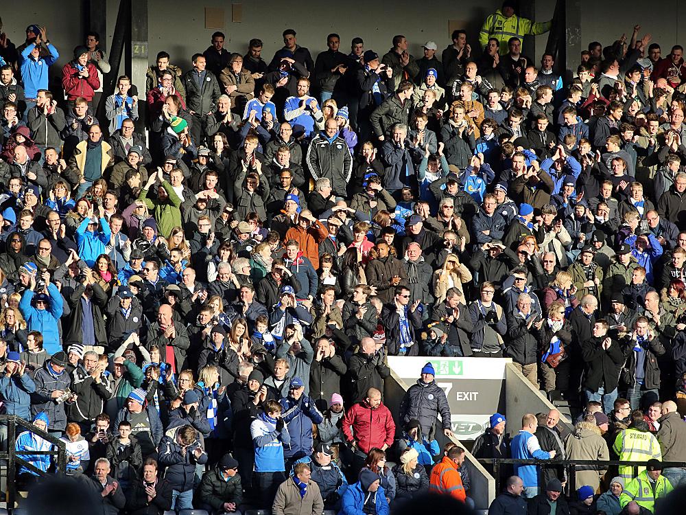photojoedent's tweet photo. 1,323 Posh fans at Notts County on Saturday - RT if you can spot yourself #pufc http://t.co/d96BOa7YKT http://t.co/7DnrKx2yvK