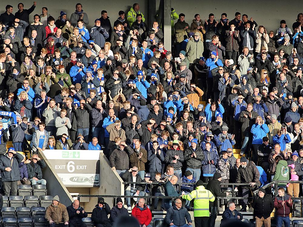 photojoedent's tweet photo. 1,323 Posh fans at Notts County on Saturday - RT if you can spot yourself #pufc http://t.co/d96BOa7YKT http://t.co/7DnrKx2yvK