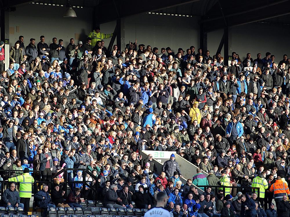 photojoedent's tweet photo. 1,323 Posh fans at Notts County on Saturday - RT if you can spot yourself #pufc http://t.co/d96BOa7YKT http://t.co/7DnrKx2yvK