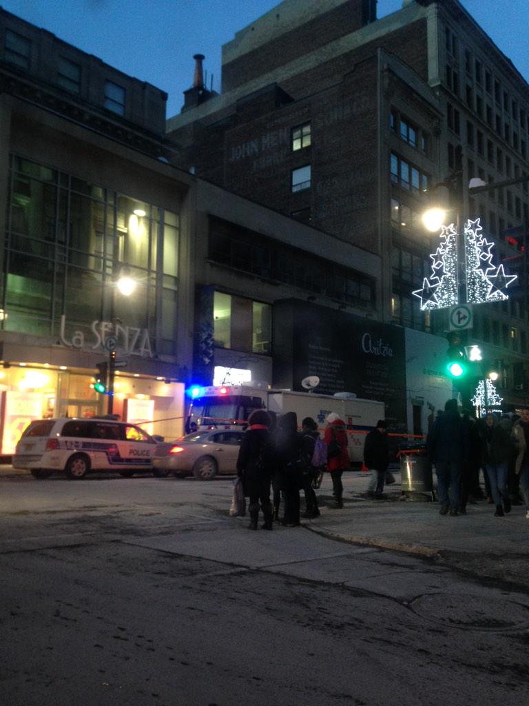 Irinou's tweet photo. @Irinou: What going on? Again closed peel &amp;stanley @CTVNews #spvm hope nothing to bad again :( http://t.co/Mjw3fAVOi5