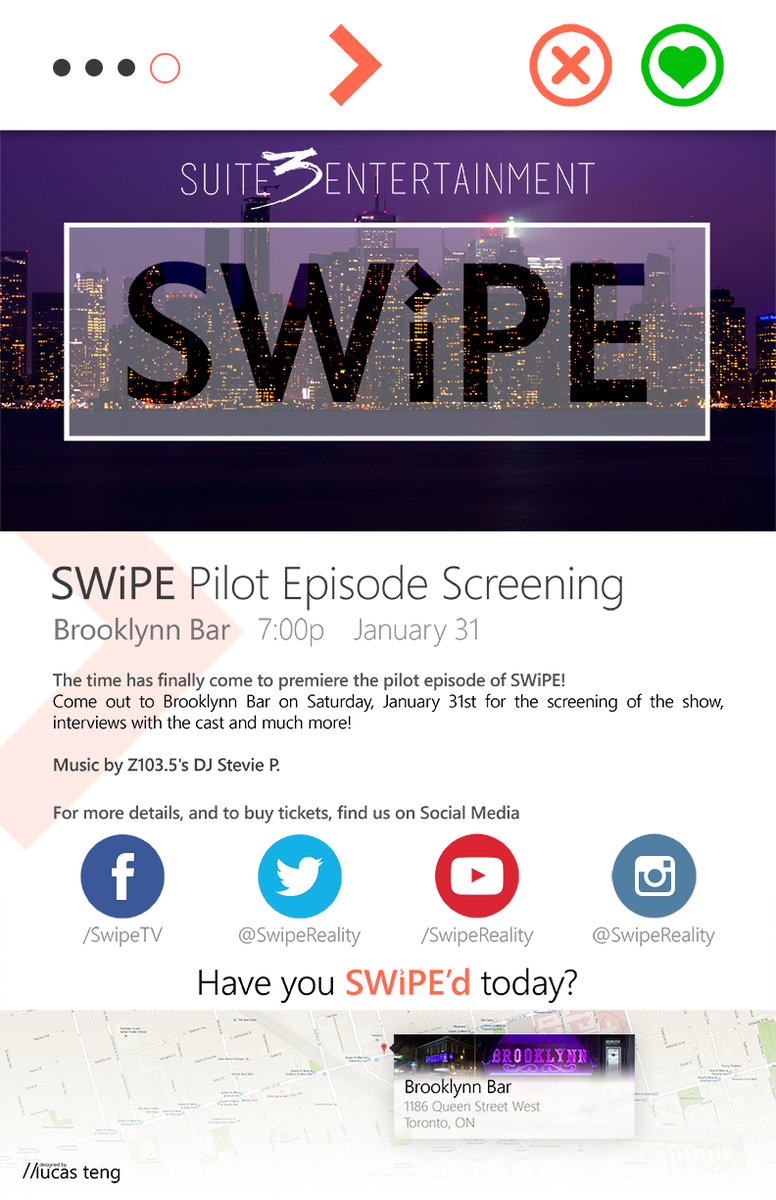 SwipeReality tweet picture