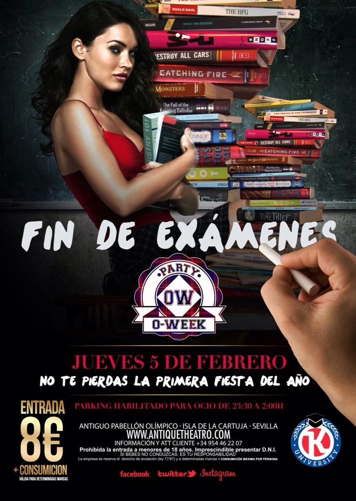 Sevilla_Antique's tweet photo. Vuelve ANTIQUE UNIVERSITY el jueves 5 Febrero con el ¡FIN DE EXÁMENES!

Entrada anticipada 8€+🍸
📲657286174 http://t.co/9957FOmyhE