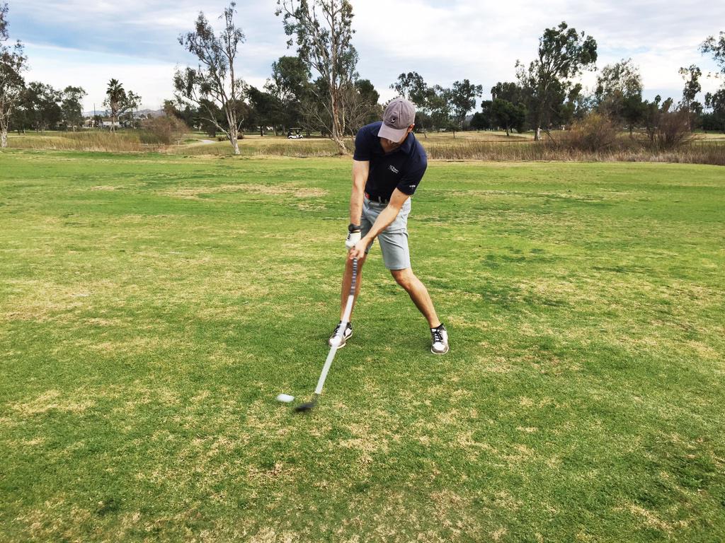 Ethanator18's tweet photo. #ProofOfDistance and great pic! “@JohnnyRodCG: This shot by @EthanatorCG just produced a birdie. #BerthaLong http://t.co/CvYCNbJJhq”