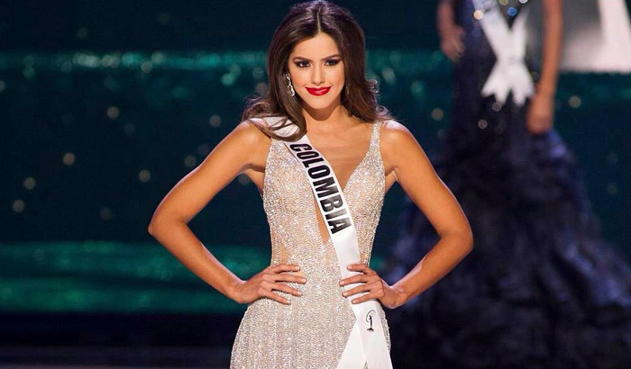 elcomerciocom's tweet photo. La corona se queda con una latina. #Colombia #MissUniverse2014 » http://t.co/QoAka82wIm http://t.co/ORRXaIB4dd