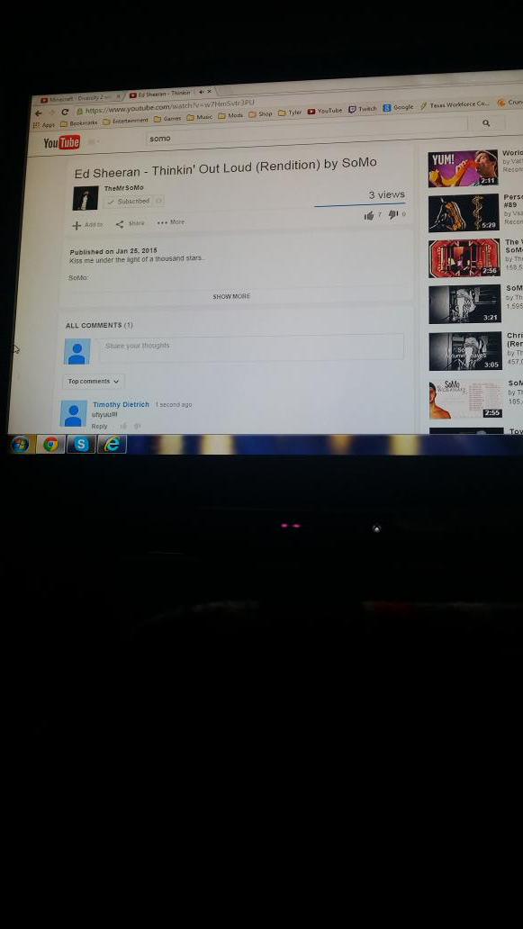 TimDietrich10's tweet photo. When you love @OfficialSoMo way to much and have no life. #3rdView #1stComment #uhyuu http://t.co/kkOn37j47e