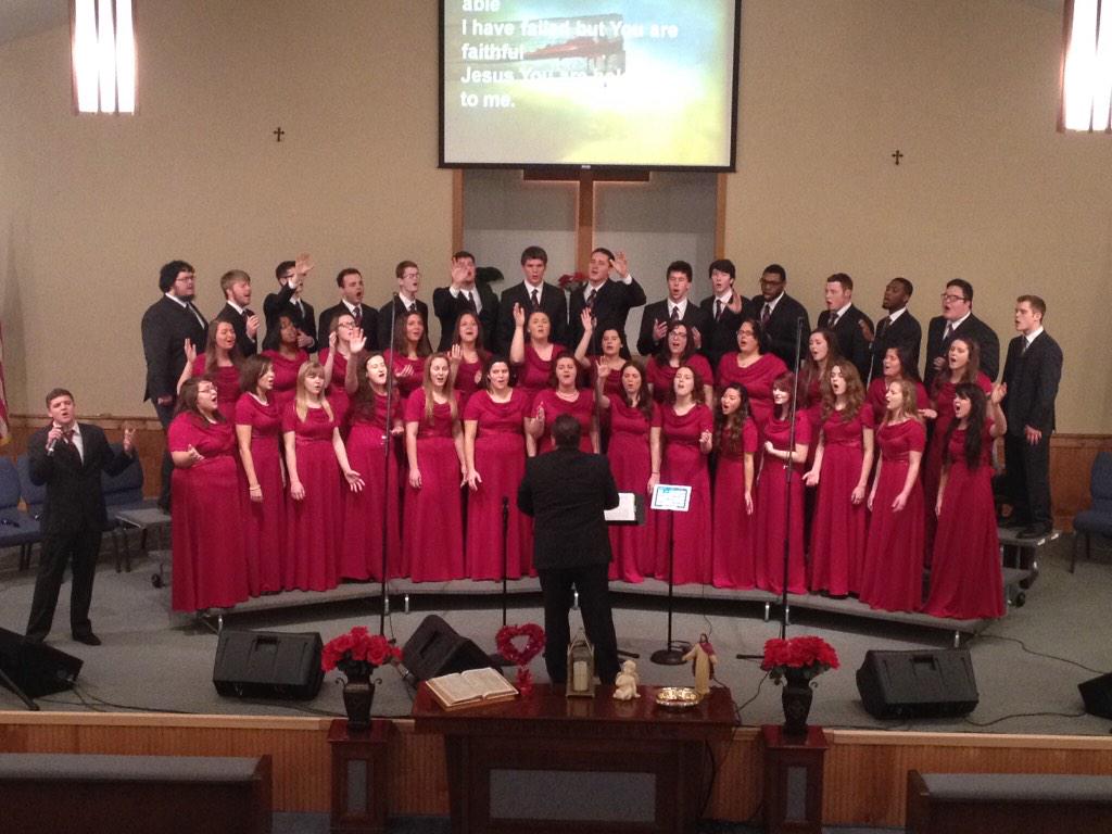 tony_mccrary's tweet photo. OCU Choir kicks off 2015 spring semester tour with two great services. Abby and I love our choir students. Awesome! http://t.co/bn0epHp9CA