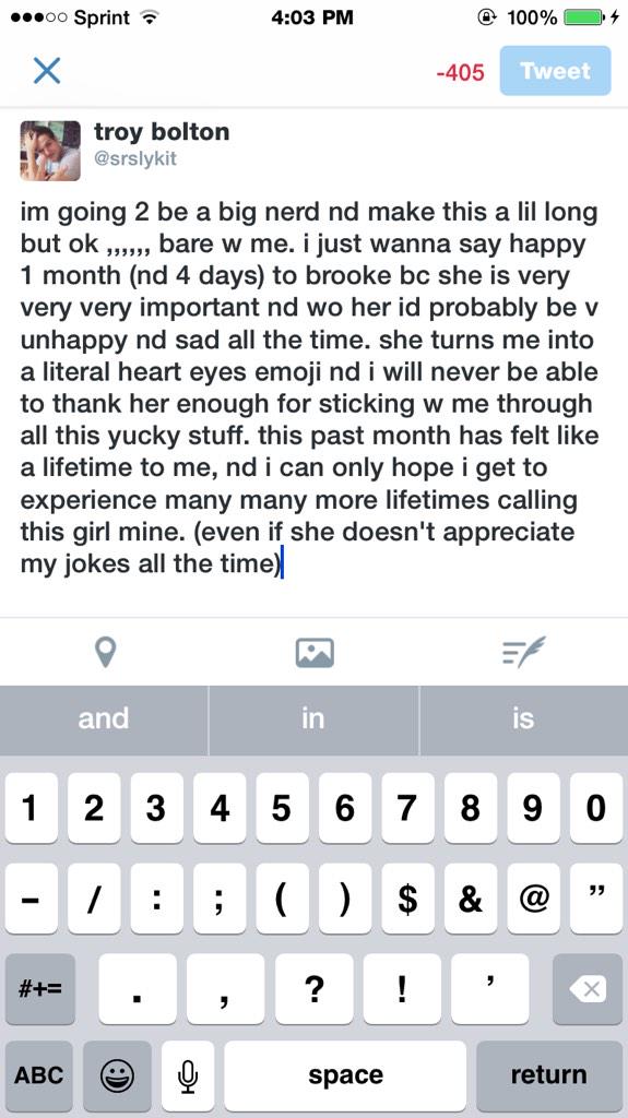 srslykit's tweet photo. i got diabetes making this post ,,, i luv brooke http://t.co/NVqMFxY9Kg