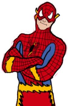 geoffjohns's tweet photo. @DanSlott Thank you, Dan!! #SpiderFlash http://t.co/UaOy1kDcSn