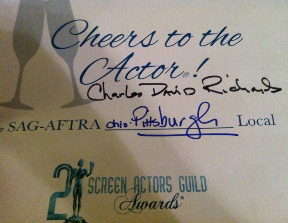 stoneyrichards's tweet image. #sagaftraabouttown enjoy the night with the greatest union and the best business. #screenname