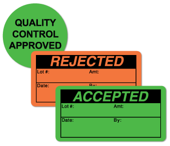 StickerDotCom's tweet image. Keep your Quality Control systems in check. QC Labels sticker.com #QualityControl #QCLabels #RollLabels