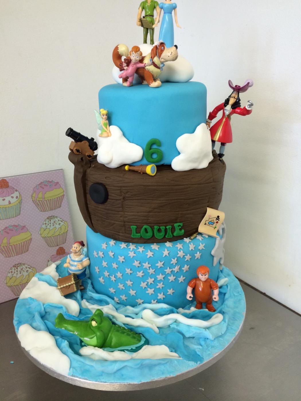 Katie The Cake Smith on X: First Peter pan cake.never too old for  Neverland x  / X