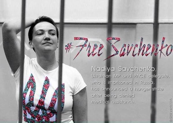 conucrania's tweet photo. Hoy Nadiya necesita tu ayuda,no seas indiferente,di #FreeSavchenko / Quién es NadiyaSavchenko: http://t.co/meEqYqc3M5 http://t.co/UDB5YK5Vbn