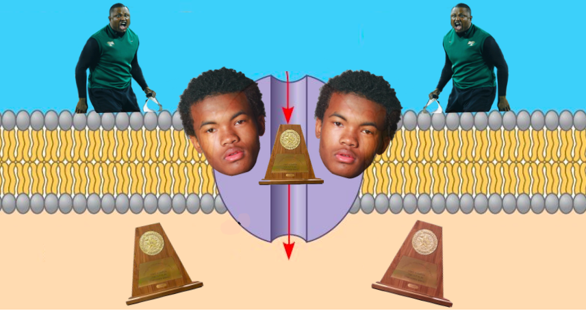 mistermembrane's tweet photo. kyler memburray, activley transporting in the good, and keeping out the bad @thebiospace #ahsoic15 @TheKylerMurray http://t.co/5rPK4NC6Fs