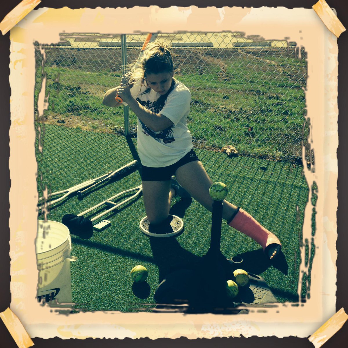 Angelsstrong3's tweet photo. Life is full of obstacles.  An athlete either finds an excuse or finds a way!  #Angelsstrong http://t.co/6DI1iGp4vD