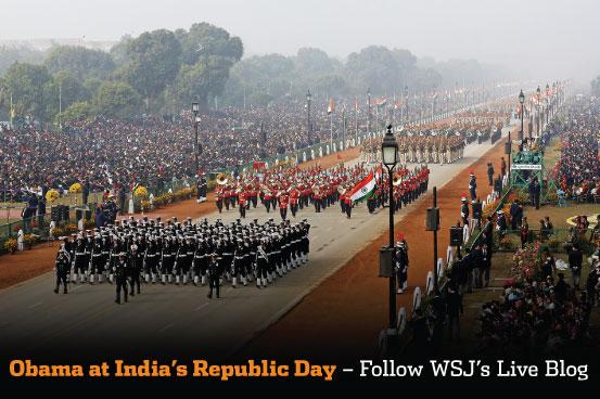 Obama at Indias Republic Day Parade Live Blog - India Real Time - WSJ